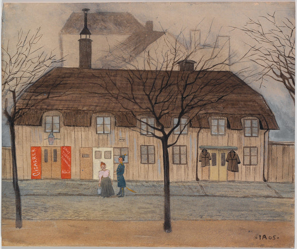 Servant Girl and Policeman 1905