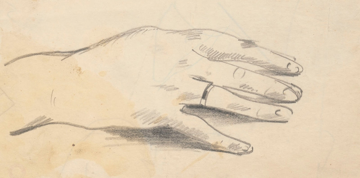 Study of a hand 1914