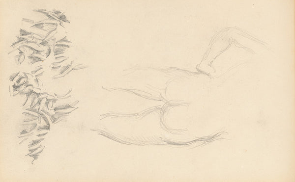 A Nude and Foliage 1879 1882