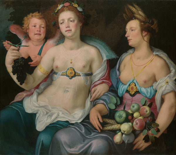 Venus Cupid and Ceres 1604