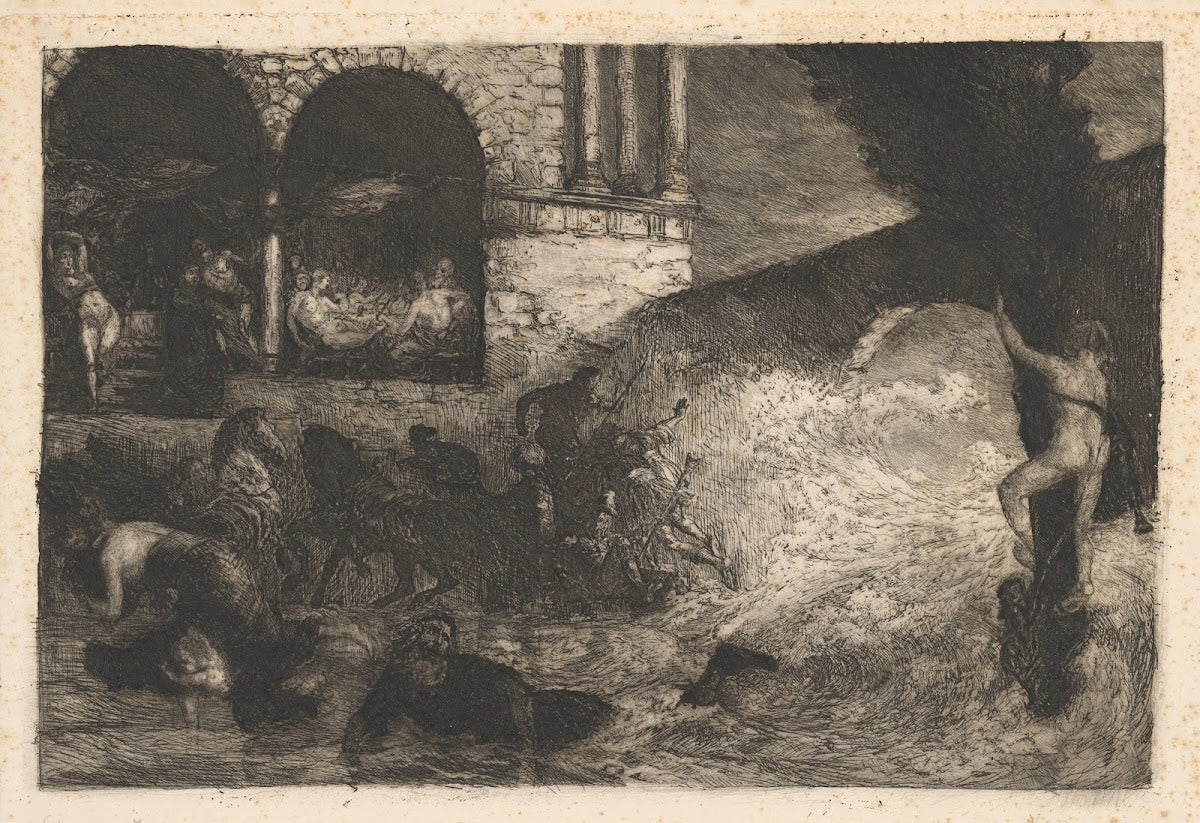 Sündflut Anfang 1895