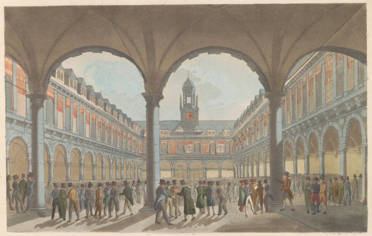 La Bourse à Amsterdam 1824 1830