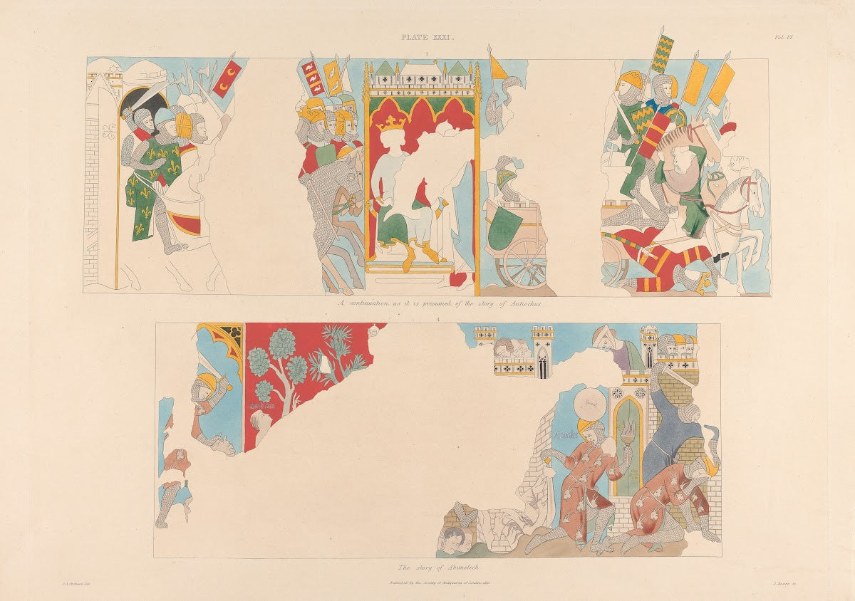 Vol 6 Plate XXXI A Continuation as it is Presumed of the Story of Antiochus The