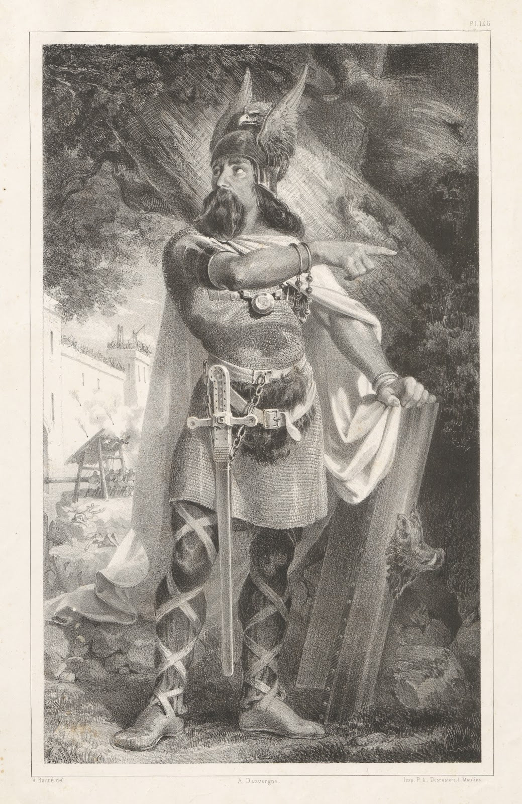 Vercingéto Rix 1840s