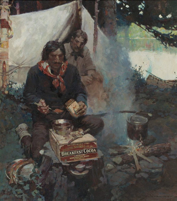 Breakfast Coca Walter Backer Co 1905
