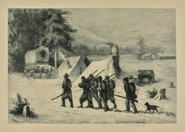 The return from picket duty 1876