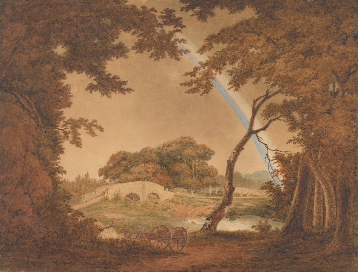 Landscape with Rainbow View near Chesterfield