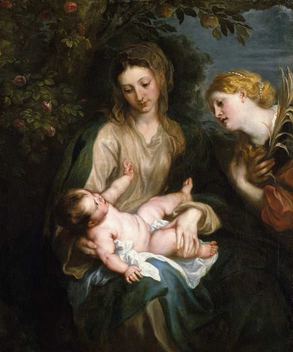 Virgin and Child with Saint Catherine of Alexandria ca 1630