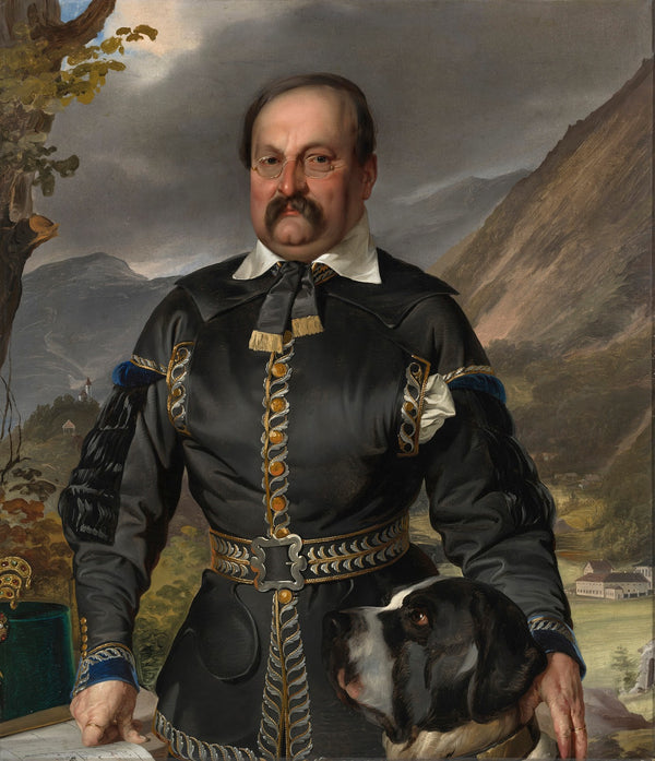 Franz Anton Ritter von Jakomini in Bergmannsuniform circa 1840