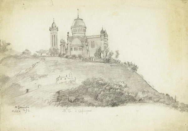 Notre Dame dAfrique à Alger 1896