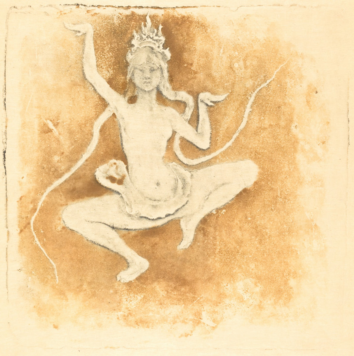 Danseuse Cobodgienne Cambodian Dancer 1897