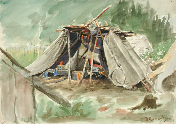 Indian Camp Alaska ca 1880 1914