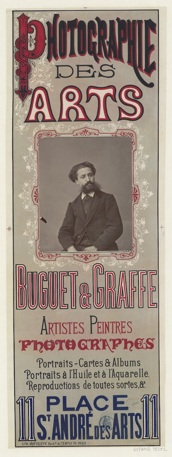 Photographie des Arts Buguet Graffe 1872
