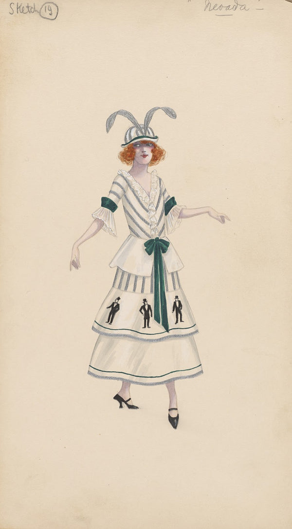 Nevada Sketch 19 1915