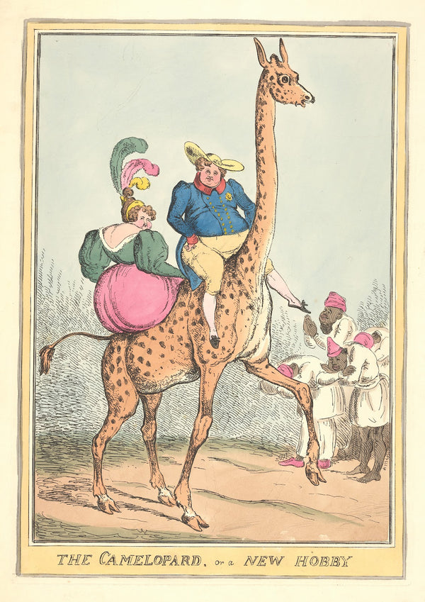 The camelopard or a new hobby 1827