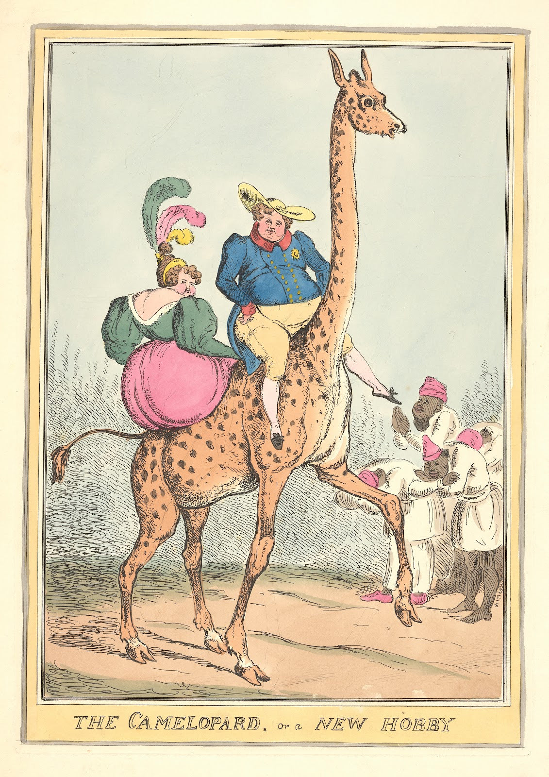 The camelopard or a new hobby 1827