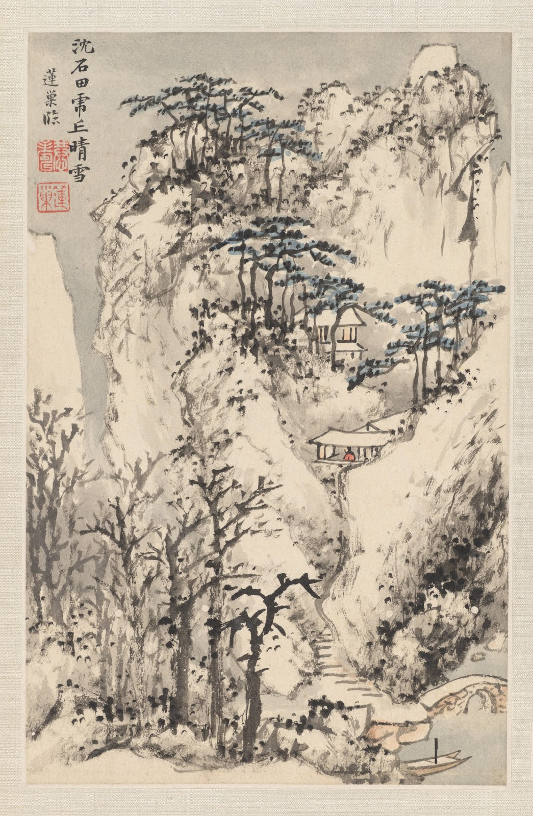 Landscapes after old masters Pl8 1783