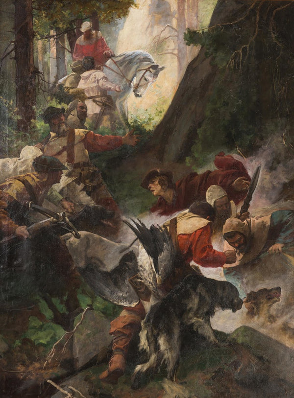 The Discovery of Hot Springs by Charles IV