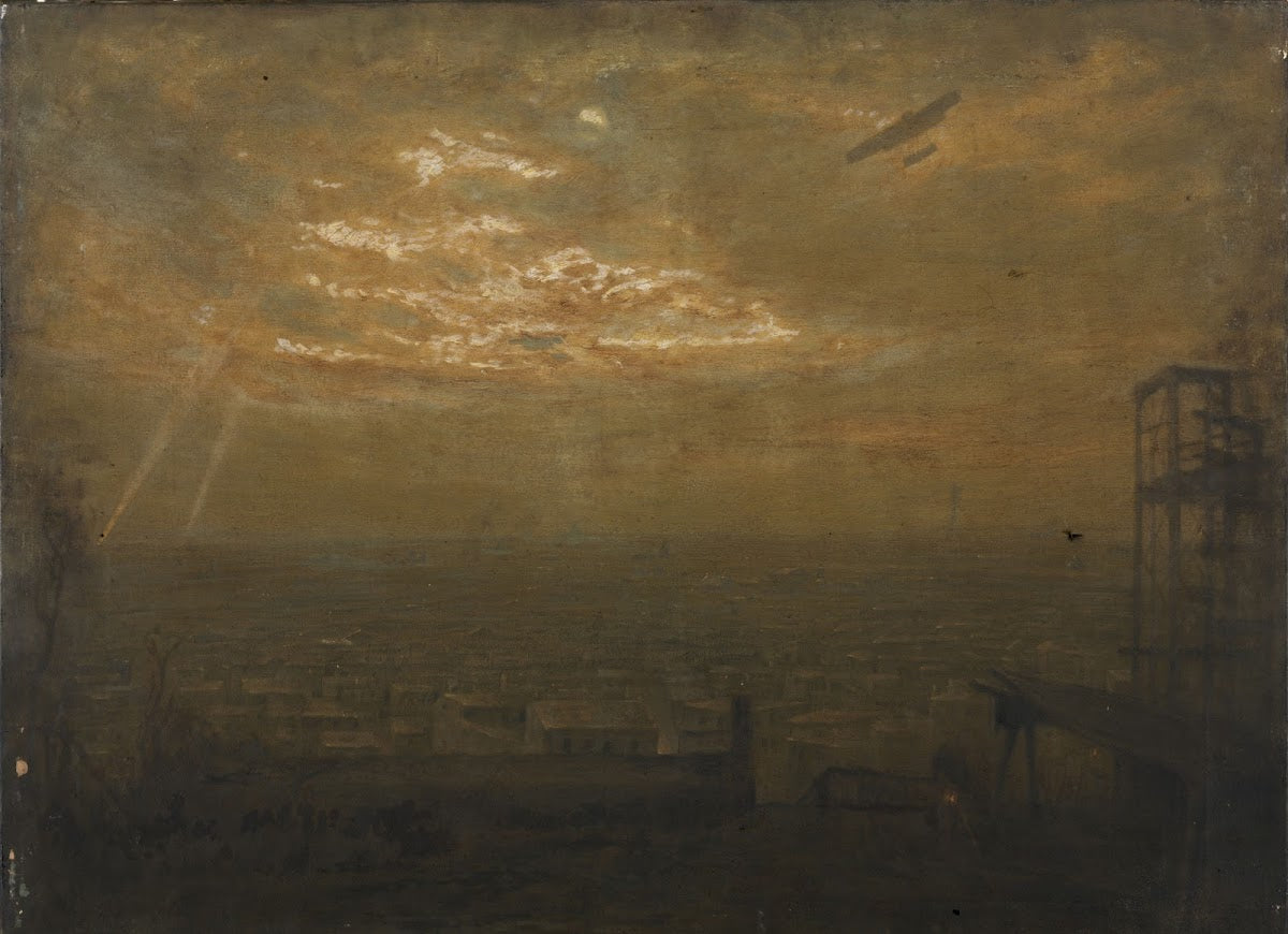 La Ronde de nuit en avion 1916