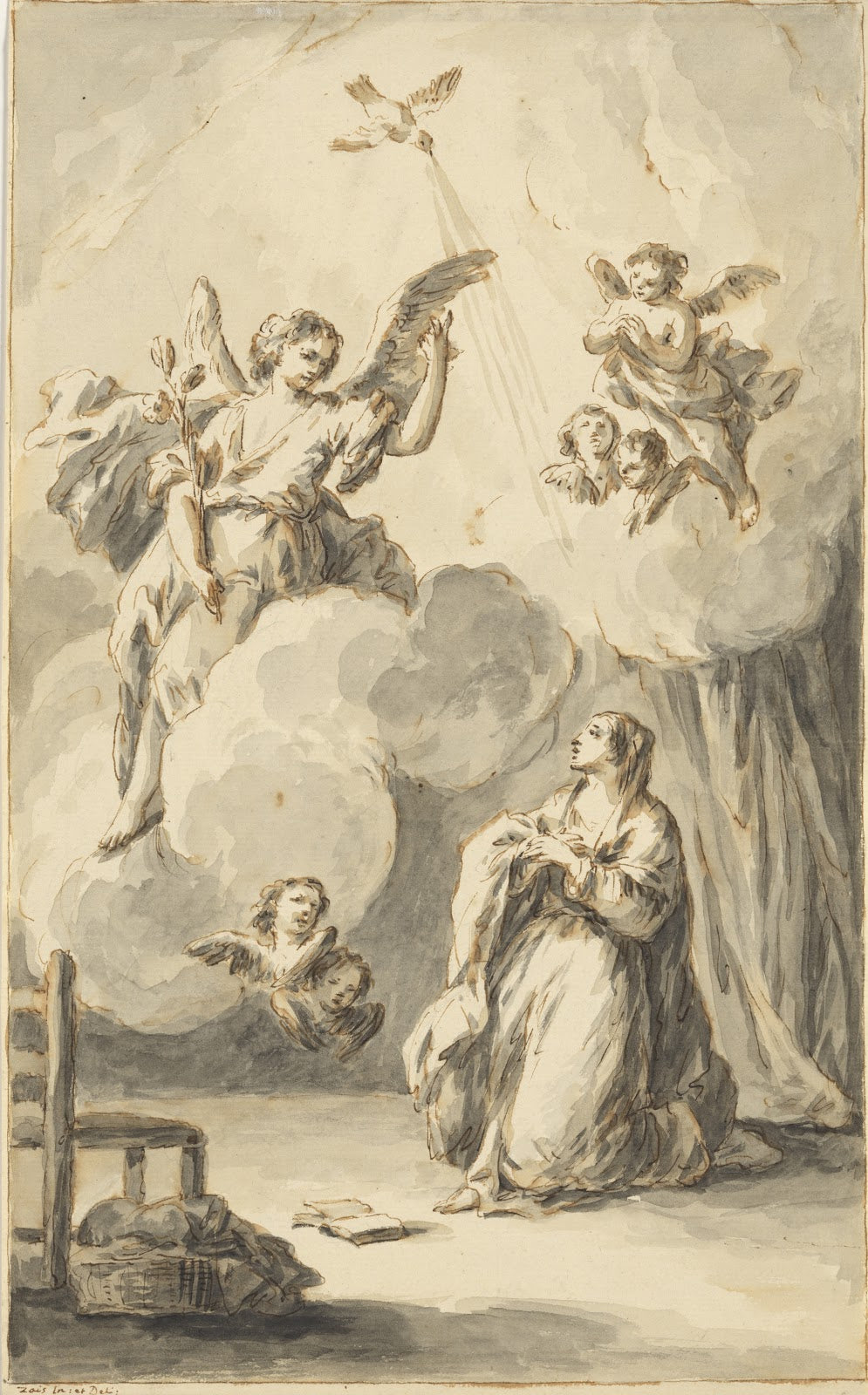 The Annunciation mid 18th century