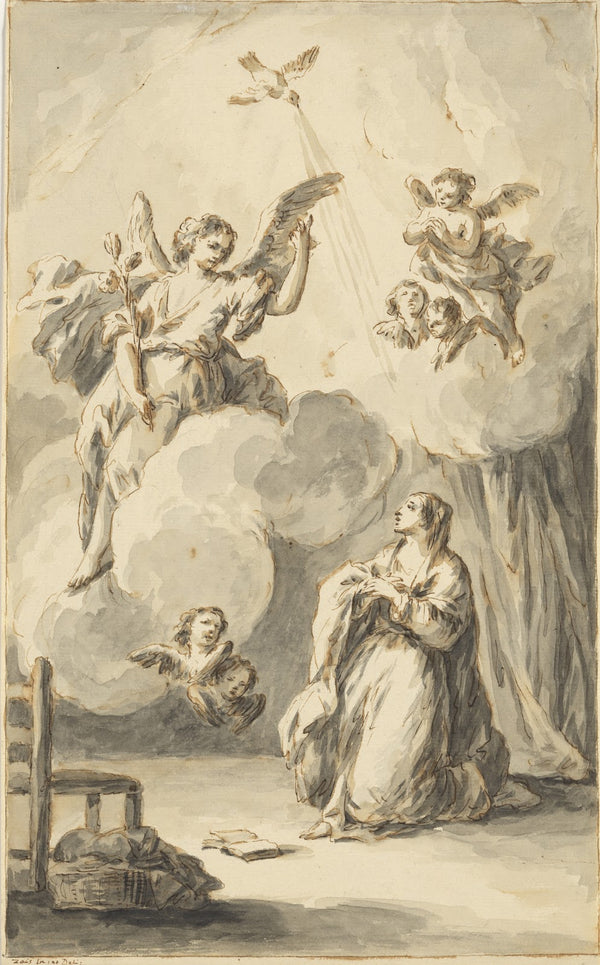 The Annunciation mid 18th century