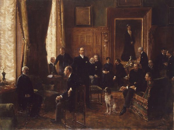 Le salon de la comtesse Potocka 1887