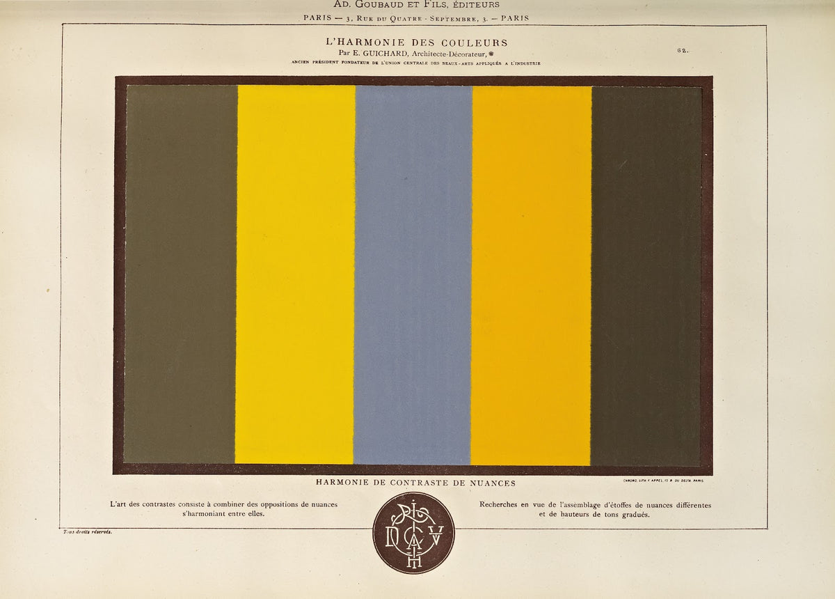Lharmonie des couleurs Pl052 1880