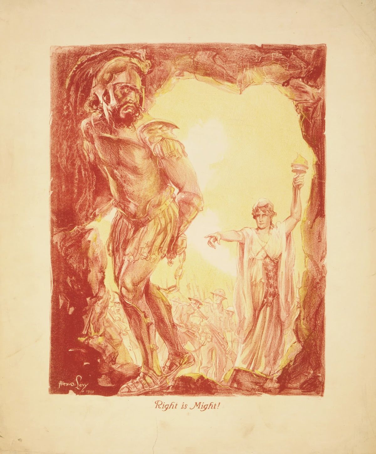 Right is might 1918
