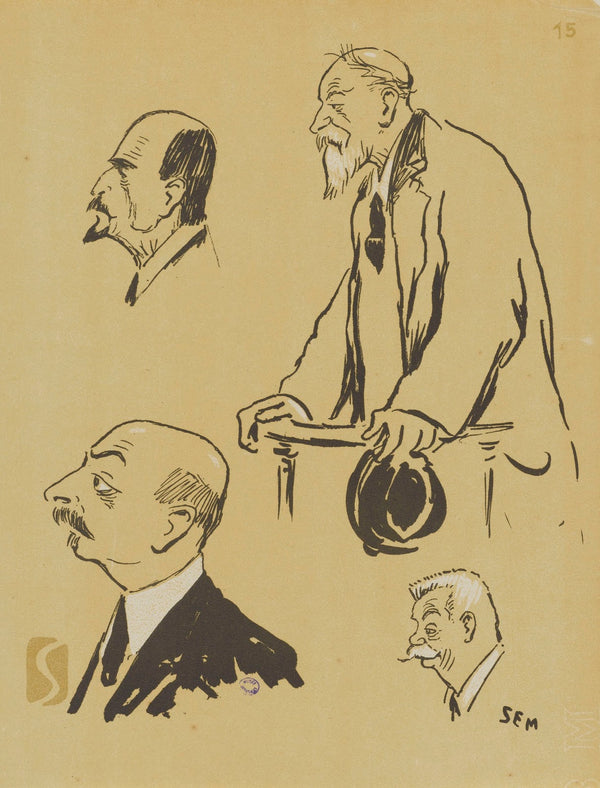 M François Deloncle M Berthelier M Maurice Violette et le général Quiquandon 191