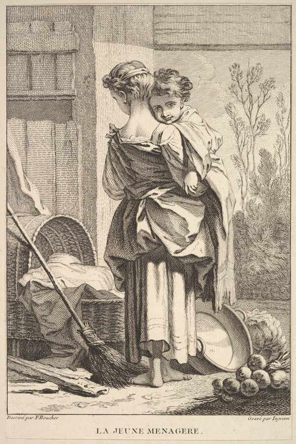 The Young Housekeeper After François Boucher 17411763