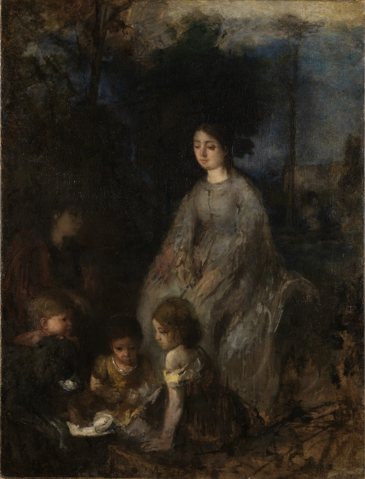 Familienbild II ca 1867