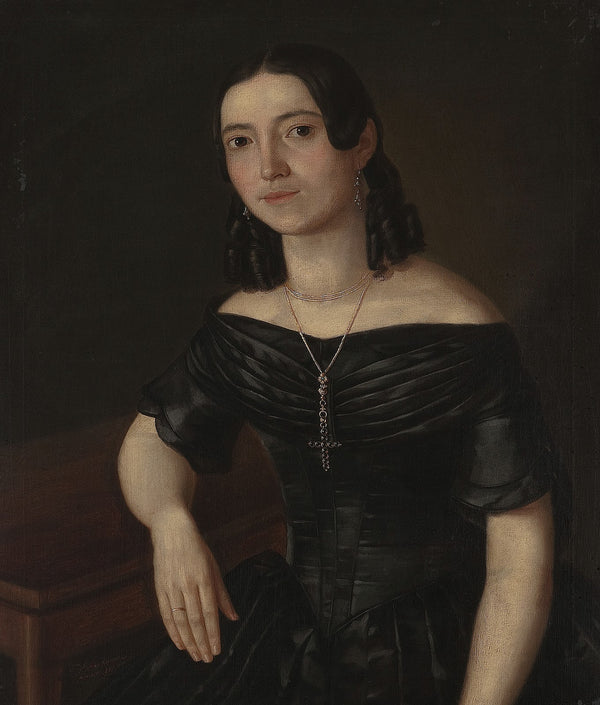 Portrait of a young woman 1841