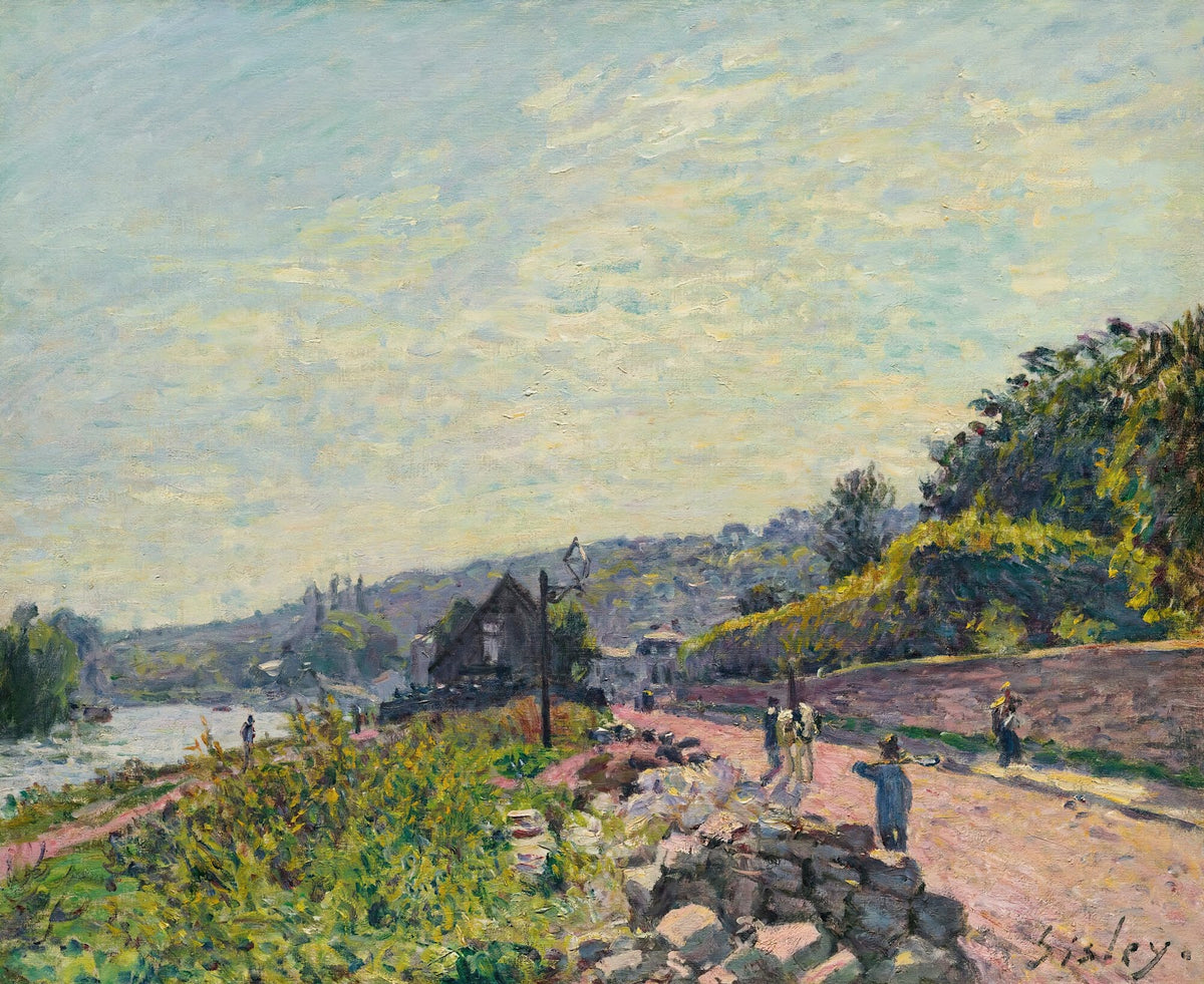 La Seine Au Bas Meudon circa 1878 79