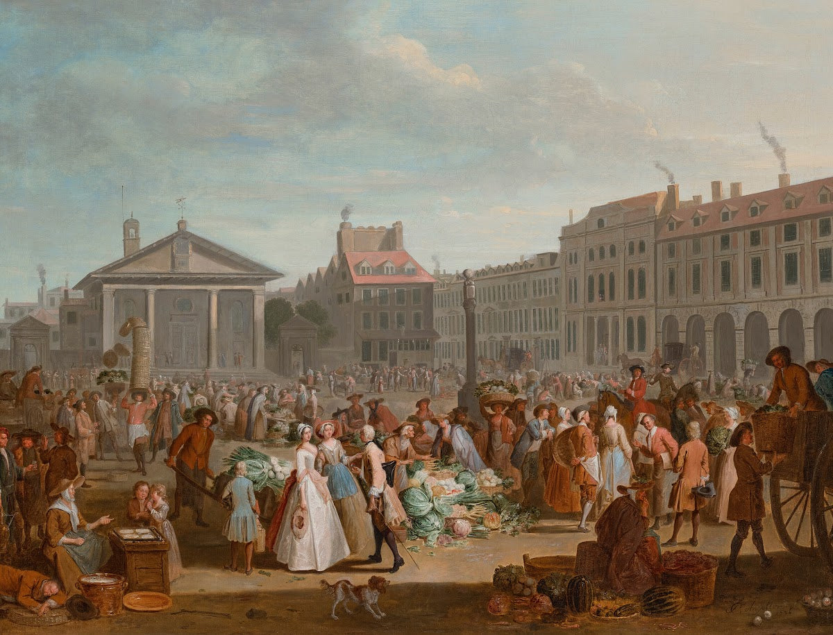 Covent Garden vegetable market 1726