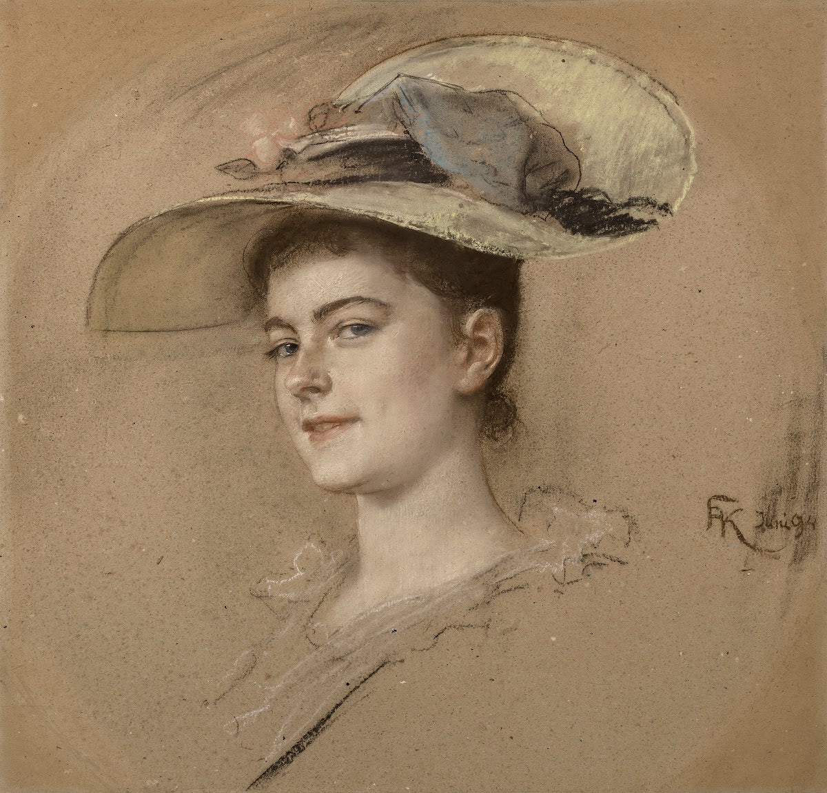 Porträt Gretel Lahmeyer 1894