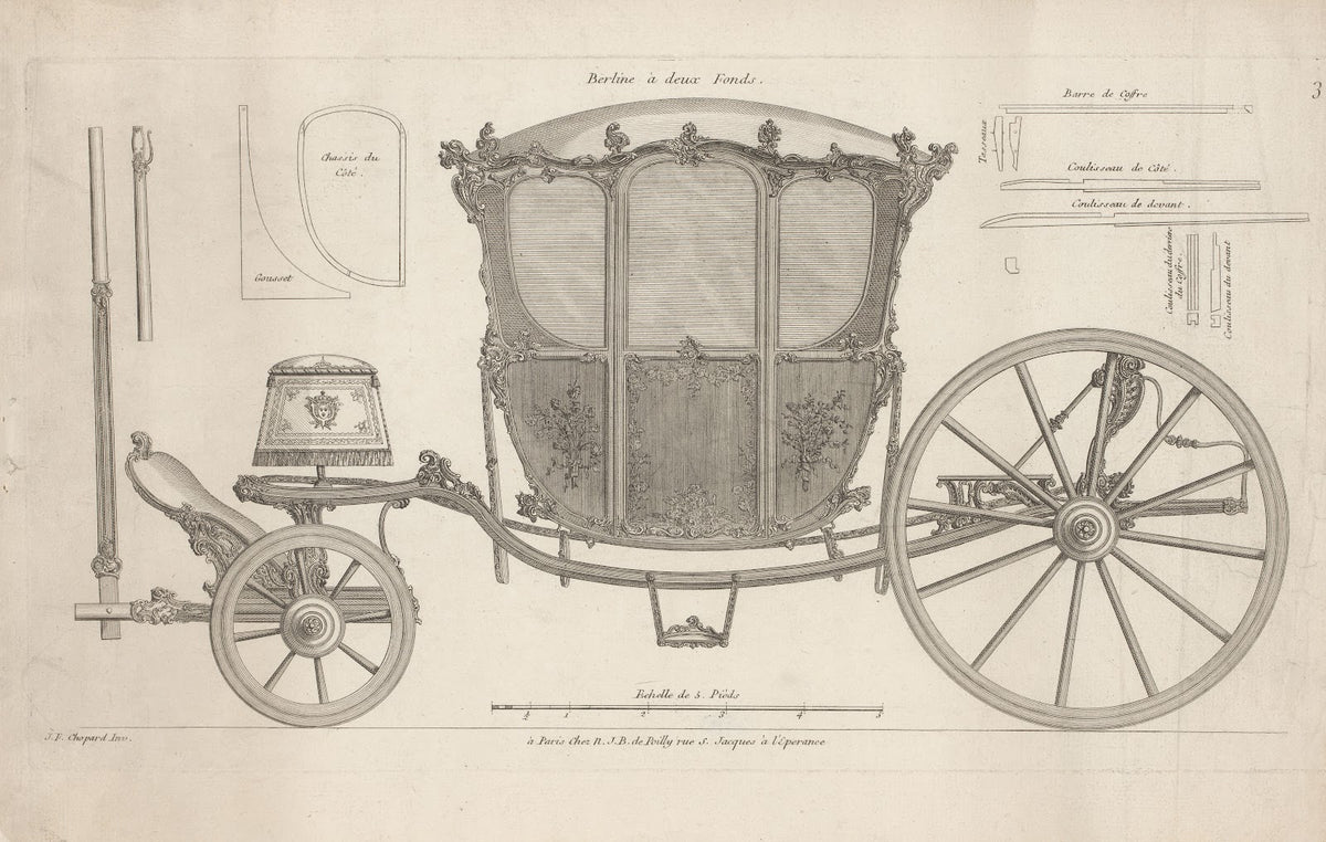 Berline à deux Fonds 1740 1758