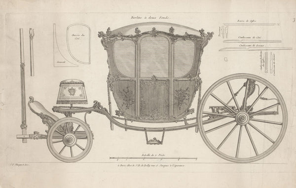 Berline à deux Fonds 1740 1758