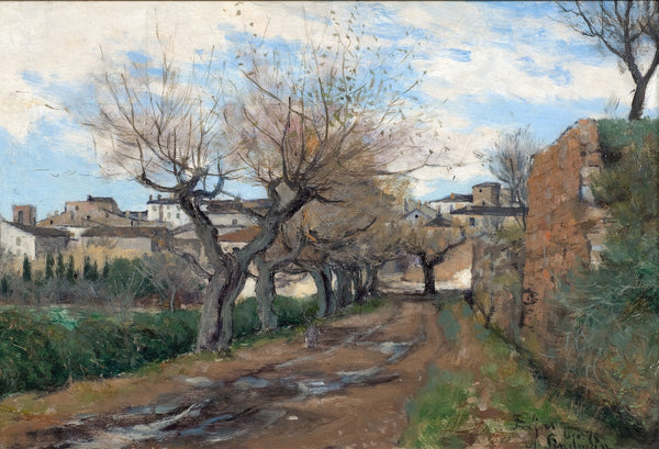 A Street in Fréjus 1878