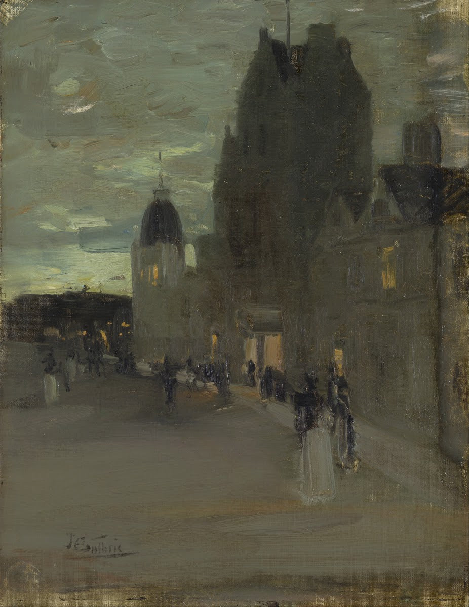 Street in Oban Night
