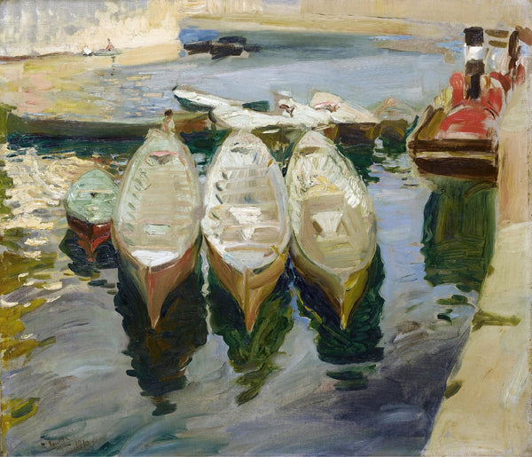 Puerto de Guetaria País Vasco The Basque Port of Guetaria 1910