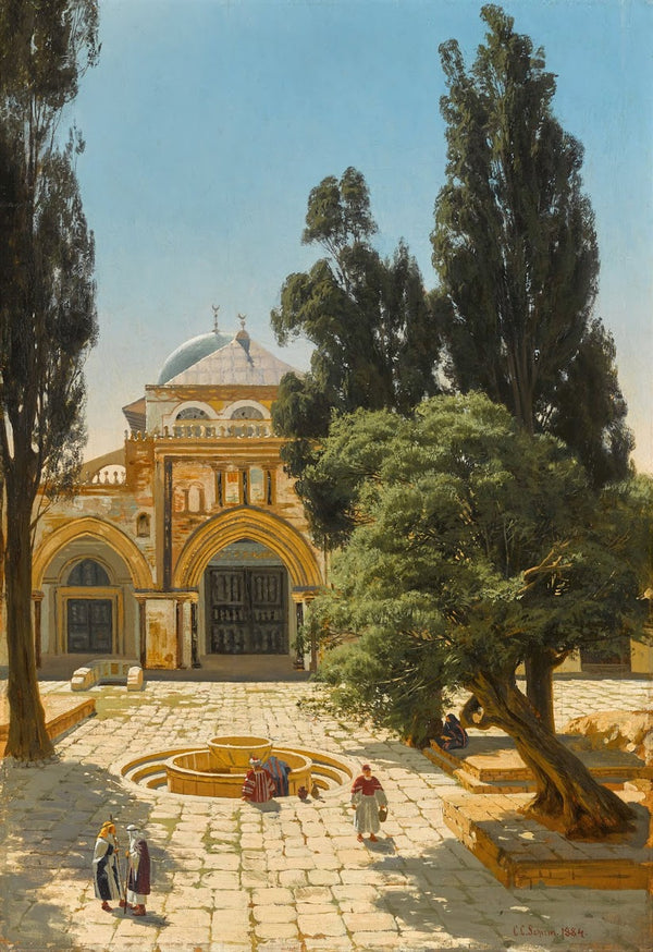 The Al Aqsa Mosque Jerusalem 1884