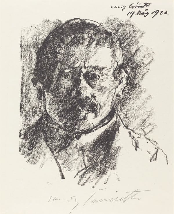 Self Portrait Selbstbildnis 1920