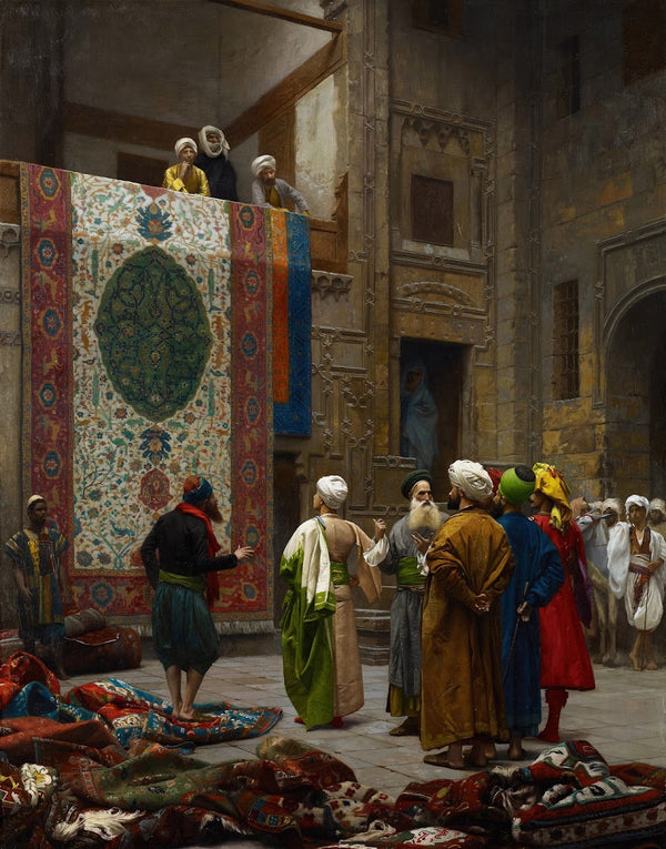 The Carpet Merchant circa 1887