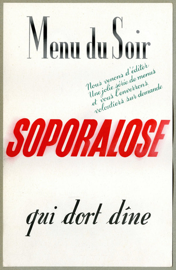 Soporalose 1937