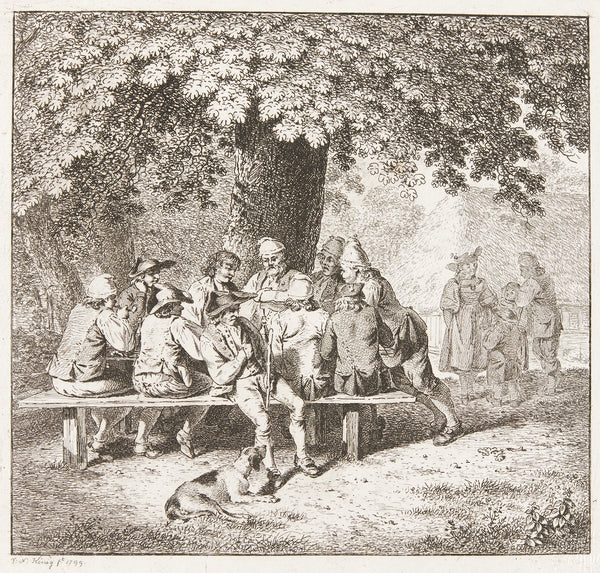 Die Sitzung unter der Linde 1799