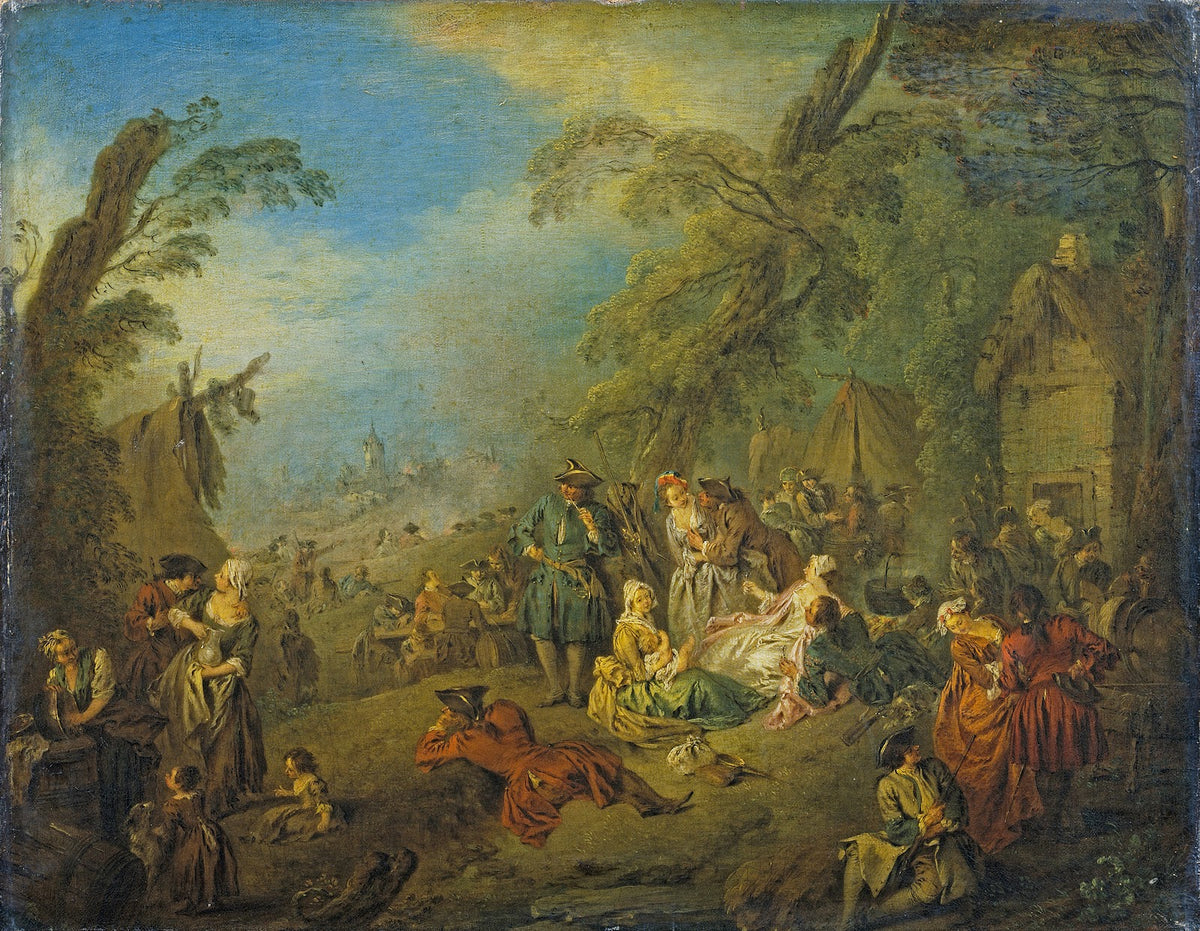 Les Vivandières de Brest The Vivandières of Brest c1728