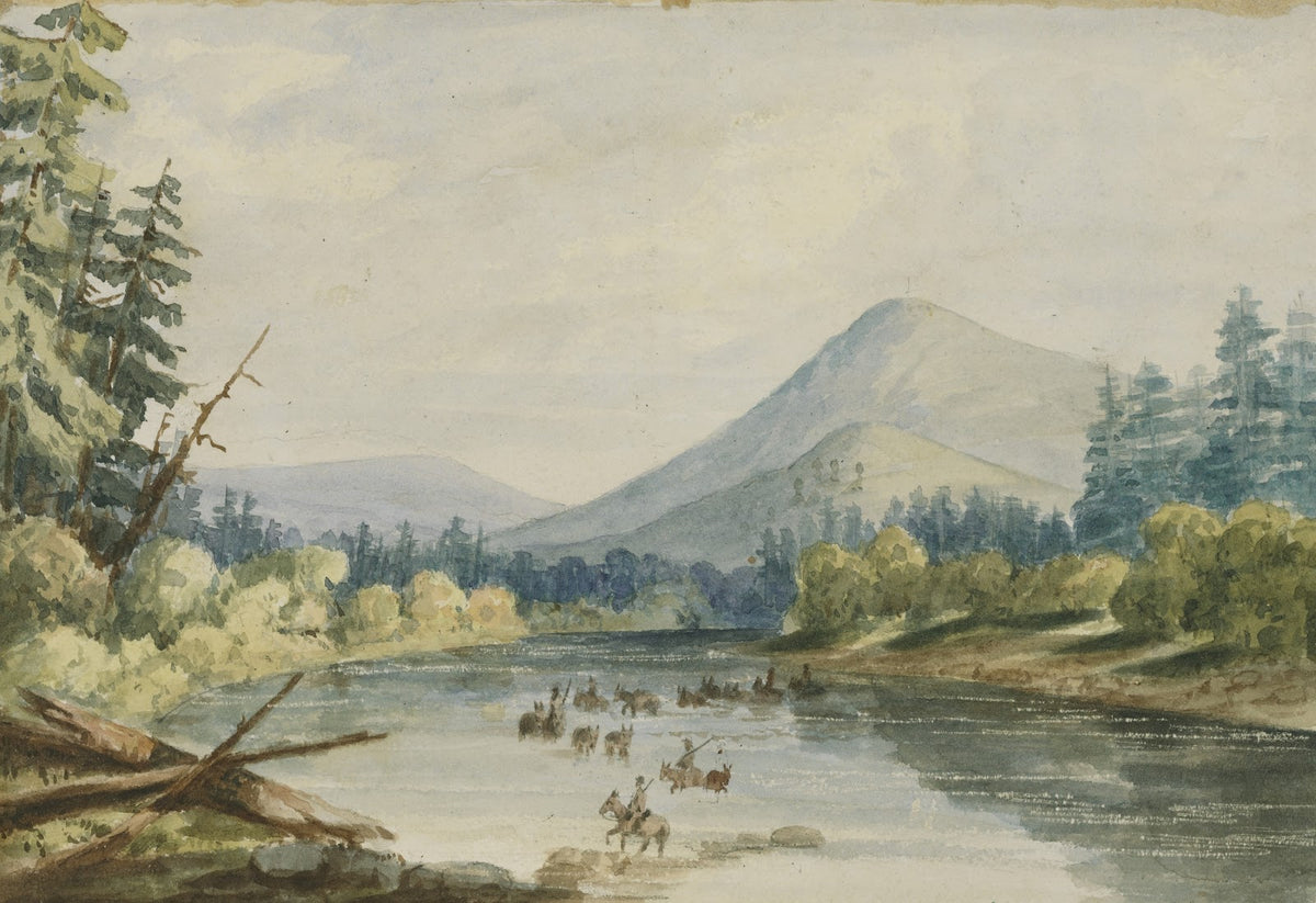 Crossing the BitterRoot 1854