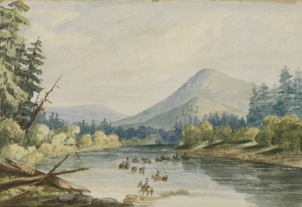 Crossing the BitterRoot 1854