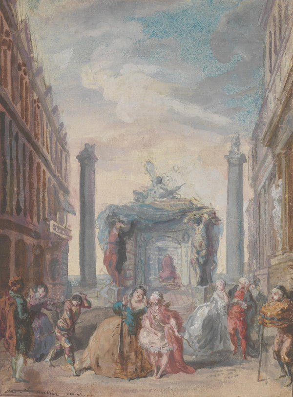 Les fêtes vénitiennes after 1759