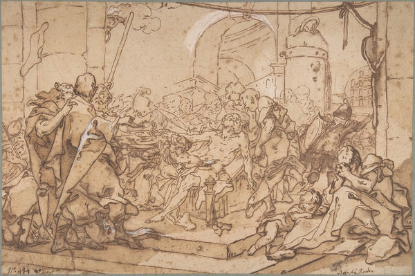The Death of Socrates ca 1749